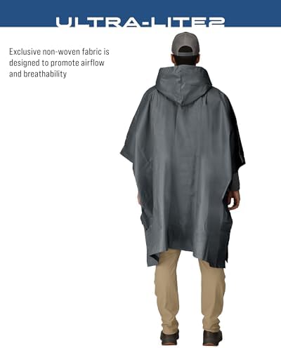 FROGG TOGGS Ultra-lite2 Waterproof Rain Poncho, Breathable and Reusable - Image 3