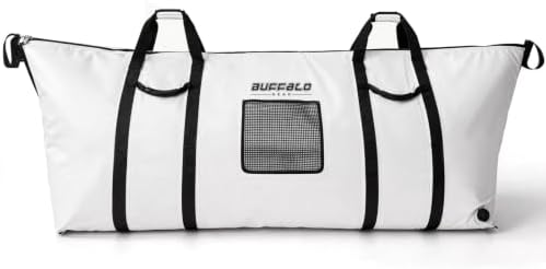 Buffalo Gear Large Fish Kill Bag, 60in 72in 90in Fish Cooler Bag Portable Tuna Bag Keep Ice-Cold and Fresh over 48H by BuffaloGear