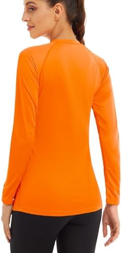 MAGCOMSEN Women's Long Sleeve Shirts UPF 50+ Sun Protection Shirts for Hiking Fishing Workout Rash Guard - Image 2