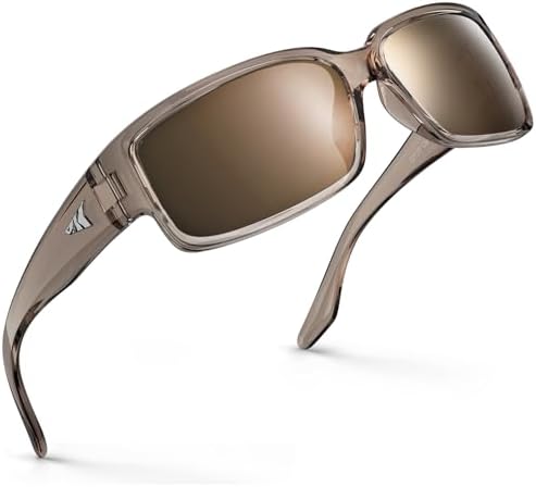 KastKing Skidaway Polarized Sport Sunglasses for Men and Women, Wrap Design by KastKing