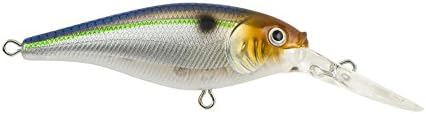 Berkley Flicker Shad Fishing Lure, Blue Smelt, 3/16 oz, 2in | 5cm Crankbaits, Size, Profile and Dive Depth Imitates Real Shad, Equipped with Fusion19 Hook by Berkley