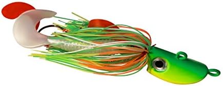 4 New Bearded Buzzbait Bucktail Saltwater Jigs Flounder, Fluke, Bass, Bluefish, Blackfish, Seabass Offshore, Surf Fishing Speed,Slow Jigging,Vertical Pitching Lures - Image 2
