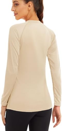 MAGCOMSEN Women's Long Sleeve Shirts UPF 50+ Sun Protection Shirts for Hiking Fishing Workout Rash Guard - Image 2