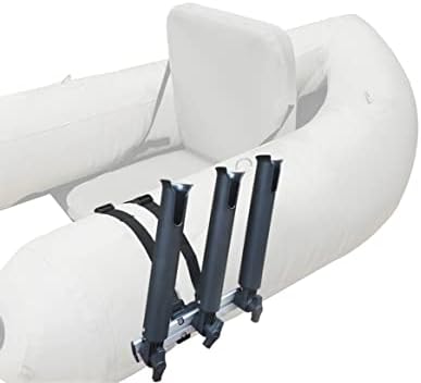 Brocraft Float Tube Rod Holder System/Triple Rod Holder for Fishing Float Tube / Float Tube Rod Rack System - Image 2