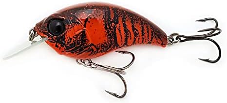 Bill Lewis Lifelike SB-57 3/8 OZ. MDJ Series Squarebill Crankbait Fishing Lure with Mustad Triple Grip Hooks by BillLewis