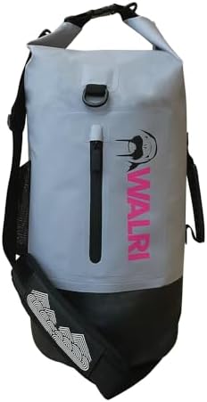 WALRI 20L Waterproof day pack for Sports, Surf, Turf and Dirt (Grey) by Unknown