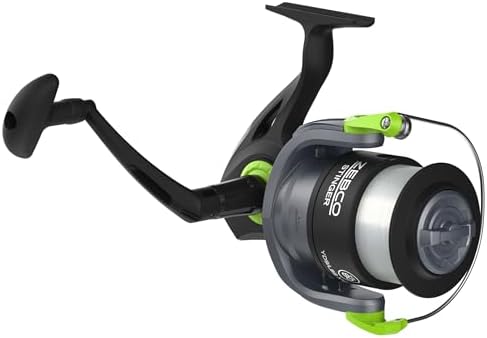 Zebco Stinger Spinning Fishing Reel, 1+1 Bearings Fishing Reel by Zebco