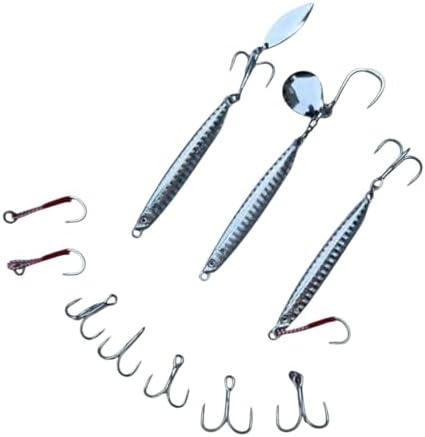 Saltwater Fishing Lures Fishing Jigs Fishing Spoons for Striped bass, Pompano, Spanish Mackerel ，Bluefish - Image 3