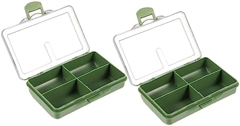 KESYOO 2Pcs Fishing Tackle Tray Box Organizer for Hooks and Baits by KESYOO