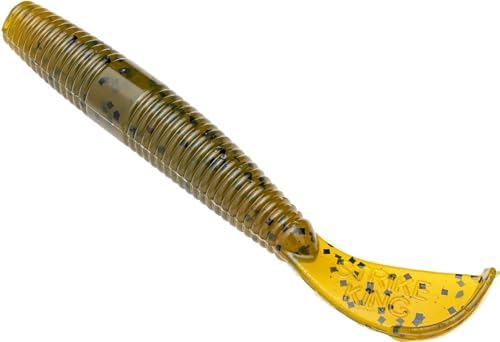 Strike King Rage Ned Cut-R Worm 3-Inch Fishing Lure, Unique and Exclusive Tail Design by StrikeKing