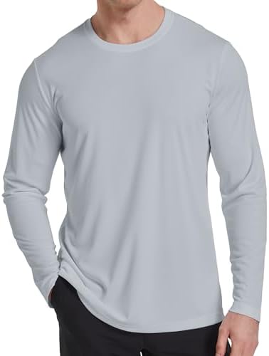 OYGSieg 6/7 Pack Men's Quick Dry Long Sleeve UPF50+ Sun Shirts - Image 2