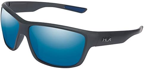HUK Sunglasses, Polarized Lens Eyewear with Performance Frames, Fishing, Sports & Outdoors Sunglasses by HUK