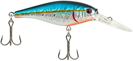 Berkley Flicker Shad Fishing Lure, Slick Blue Alewife, 5/16 oz, 2 3/4in | 7cm Crankbaits, Size, Profile and Dive Depth Imitates Real Shad, Equipped with Fusion19 Hook - Image 2