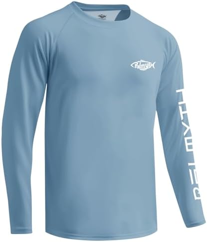 Palmyth Fishing Shirts for Men Long Sleeve UPF 50+ T Shirt Sun Protection - Image 6