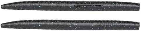 Soft Fishing Worm 100PCS, 3/4/5/6" Mega Value Pack Senko Style Soft Lures for Bass, Plastic Worm Stick Baits, Multicolor, Cost-Effective Fishing Gift - Image 4