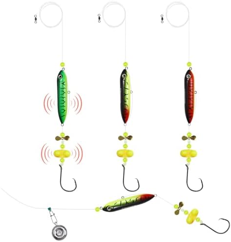 Catfish Float Rig Demon Dragon Style Rattling Line Float Propeller and Circle Hooks 6/0 8/0 for Santee Cooper Rig Catfishing Tackle - Image 6