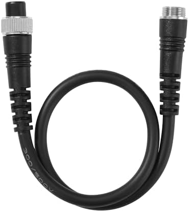1.5FT Electric Fishing Reel Battery Power Cable, 2-Pin by Jwodo