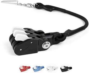 BLUEWING Outrigger Halyard Lock Pulley Single/Double/Triple Halyard Line Lock Pulley with Ball Bearing Snap Swivel for Offshore Fishing by BLUEWING