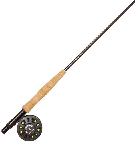 Silvertip Fly Fishing Rod and Reel Combo – 9ft 5WT 4-Piece Complete Kit with Pre-Spooled Reel, Fly Line, Rod Bag & Travel Tube - Image 2