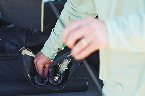 Clear Creek Portable Fly Fishing Dual Rod & Reel Complete Protection Storage Carrying Case - Image 3