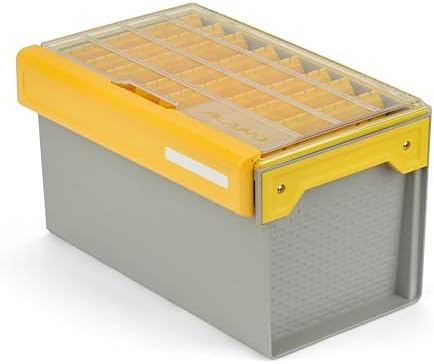 Plano EDGE Deep Hang Box, Stores 48 Crankbaits, with Rust-Preventive Rustricor, Dri-Loc Watertight Seal, WaterWick, DuraView Transparent Lid, Stackable Storage for Fishing Organization by PLANO%C2%AEOutdoors