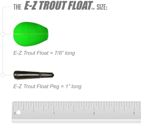 Trout Magnet E-Z Trout Floats - 36 Easy to Adjust Slotted Fishing Bobbers - Freshwater and Saltwater Teardrop Fishing Strike Indicators - Made in The USA by Leland's Lures - Ultra-Responsive Floats - Image 5