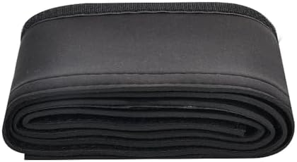 YUKIIATIF Trolling Motor Cable Organizer Sleeve,60" Neoprene Cable Sleeve for Trolling Motor Wire Cover Black - Image 6