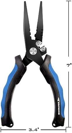 KastKing Intimidator Fishing Pliers, Saltwater Resistant Fishing Gear - Image 2