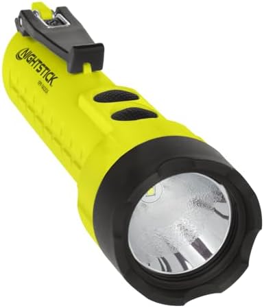 Nightstick XPP-5422GX Intrinsically Safe Dual-Light Flashlight, LED Light Source, Green/Black by Nightstick