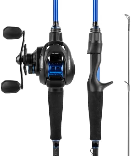 KastKing Centron Fishing Rod and Reel Combo, Baitcaster & Spinning Combo by KastKing