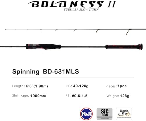 PURELURE Boldness One-piece Jigging Rods Saltwater Fast Jigging Fishing Rod - Image 2