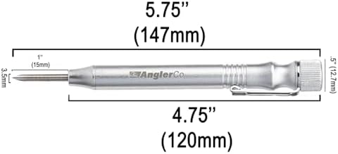 Retractable Fish Venting Tool with Pocket Clip – Durable Barotrauma Release Tool for Saltwater Fishing - Image 5