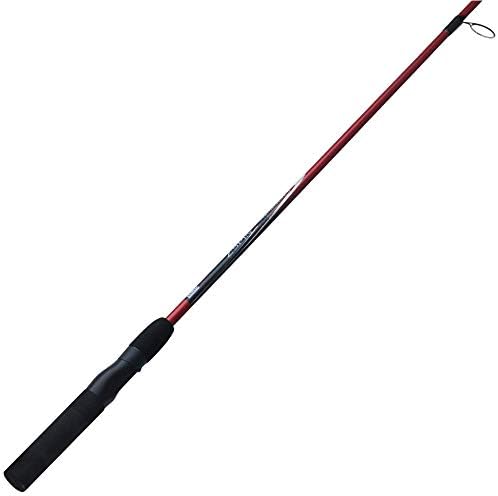 Zebco Z-Cast Spinning Fishing Rod Durable Z-Glass Fishing Pole, Comfortable EVA Rod Handle, Shock-Ring Guides, Medium Power by Zebco