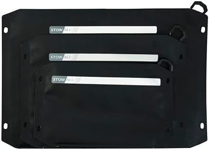 Plano StowAll Waterproof Zip Pouch, Large, Charcoal, IPX7 Rated Dry Storage with Clear Window, Expandable Base, and Carabiner Loops - Image 4