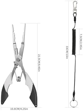 Hook Remover Fishing Pliers,Stainless Steel Fishing Tools - Image 5