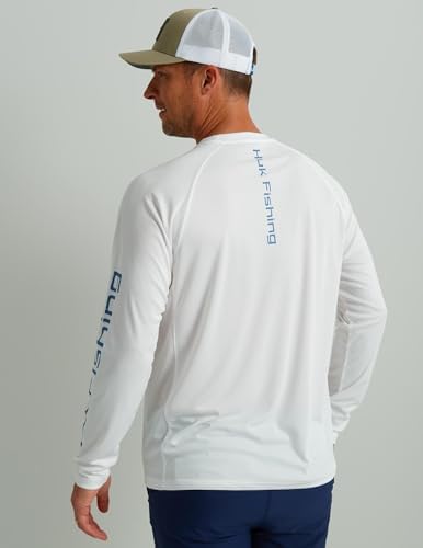 HUK Men's Pursuit Vented Long Sleeve Fishing Shirt (+30 UPF) - Image 2
