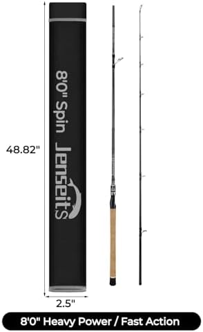 Jenseits Fishing Rods, Fishing Pole & Reel Combos for Freshwater Fishing - Image 2