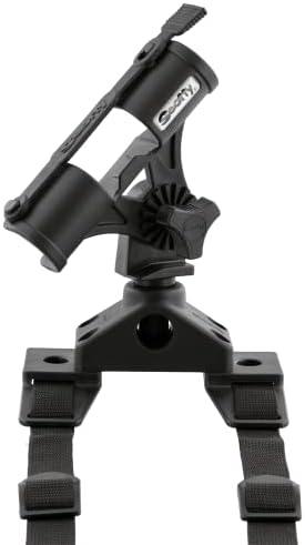 Scotty #267 Fly Rod Holder w/ #266 Float Tube Mount,Black - Image 3
