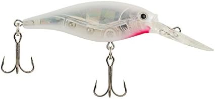 Berkley Flicker Shad Fishing Lure, Flashy Pearl, 5/16 oz, 2 3/4in | 7cm Crankbaits, Size, Profile and Dive Depth Imitates Real Shad, Equipped with Fusion19 Hook - Image 2