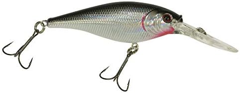 Berkley Flicker Shad Fishing Lure, Slick Mouse, 1/4 oz, 2 1/4in | 6cm Crankbaits, Size, Profile and Dive Depth Imitates Real Shad, Equipped with Fusion19 Hook - Image 2