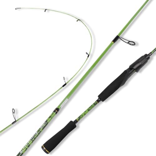 Fiblink Travel Fishing Rod,Spinning Rod & Casting Rod 5'6"/6'/6'6"/7'/7'6" by Fiblink
