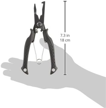 Shimano CT-561P Split Ring Pliers Offshore Straight 185 x 50 x 16 mm Bk 462725 - Image 4