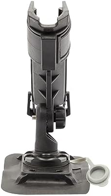 Extreme Max 3006.8618 Fishing Rod Holder with Easy-Install Universal Mounting Bracket for Inflatable Boat, Black - Image 3