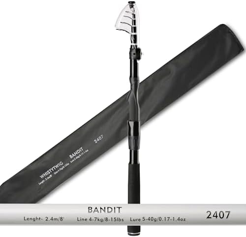 Whistytwig Carbon Fiber Telescopic Fishing Rod - Portable Collapsible Design for Travel and Adventure - Versatile Saltwater and Freshwater Fishing Pole - Image 6