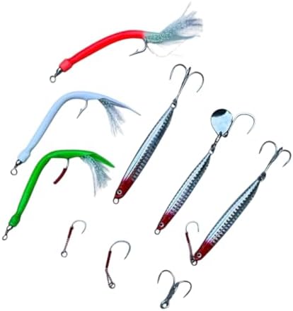 Saltwater Fishing Lures Fishing Jigs Fishing Spoons for Striped bass, Pompano, Spanish Mackerel ，Bluefish - Image 3