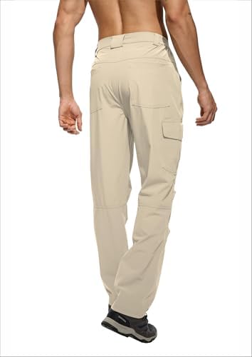 Men's Lightweight Hiking Cargo Pants Waterproof Quick Dry Travel Climbing Camping Fishing Mens Work Pants Outdoor - Image 3