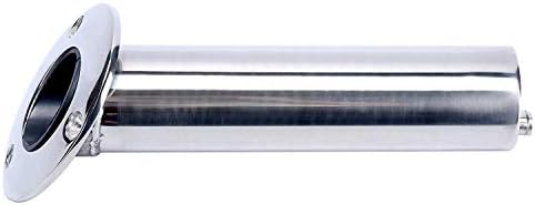 Amarine Made 4-Pack Heavy 316 Duty Stainless Steel Rod Holders with Drain, Flush Mount Fishing Rod Pole Holders (30 Degree) - Image 7