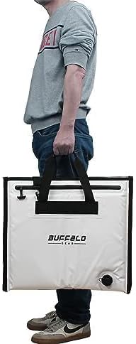 Buffalo Gear Insulated Cooler Bag - 20x18in Bait Cooler, Waterproof Fish Kill Bag - Image 5
