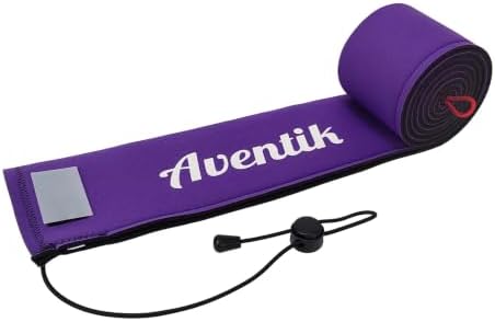 Aventik Neoprene Rod Sleeve with Hanging Loop & Adjustable Lanyard by AVENTIK