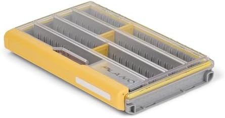 Plano EDGE 3600 Premium Tackle Utility Box, Gray and Yellow with Clear Lid, Rust-Resistant and Waterproof, Customizable Tackle Protection Organization by PLANO%C2%AEOutdoors